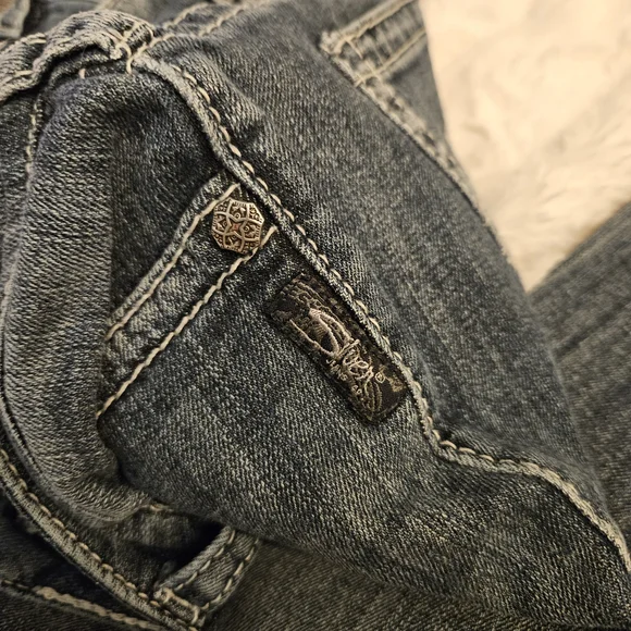 Silver Aiko Womens Jeans - Picture 5 of 5